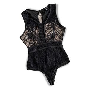 Black Lace Bodysuit